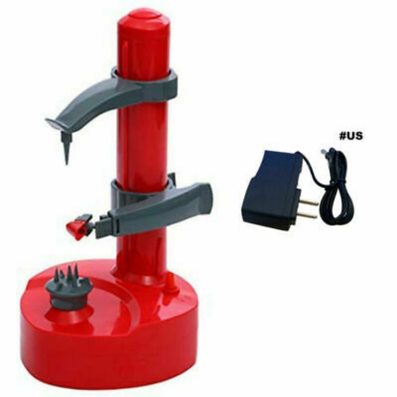 Starfrit Rotato Express Electric Peeler Red - Picture 5 of 6